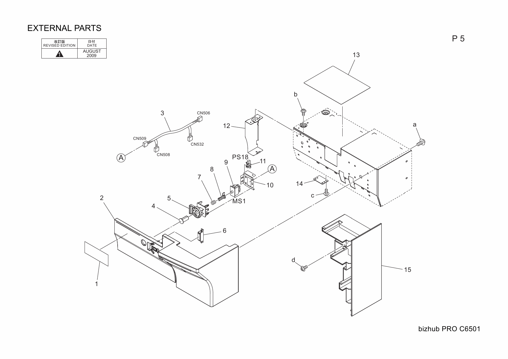 Konica-Minolta bizhub-PRO C6501 Parts Manual-4